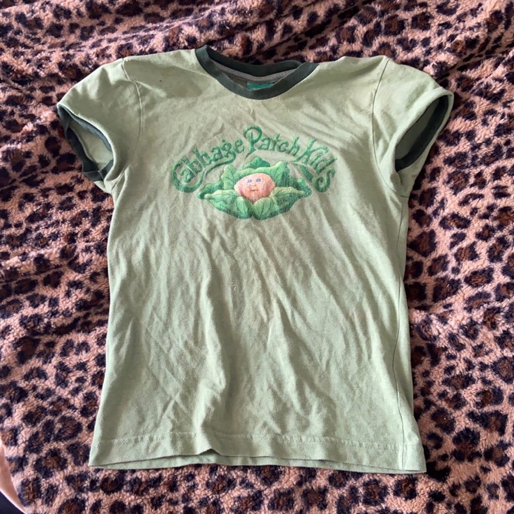 Cabbage Patch Kids top y2k cute 2000